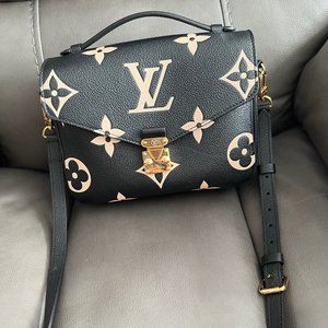 COPY - Black/Beige Louis Vuitton Pochette Métis Shoulder Crossbody/Shoulder